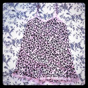 Pink Leopard Romper Nightie!